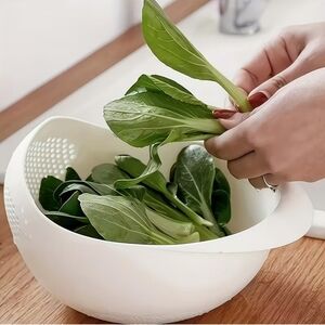 Kitchen Stainer Multipurpose Wash Rice, Fruits, Veggies Easily New In Package